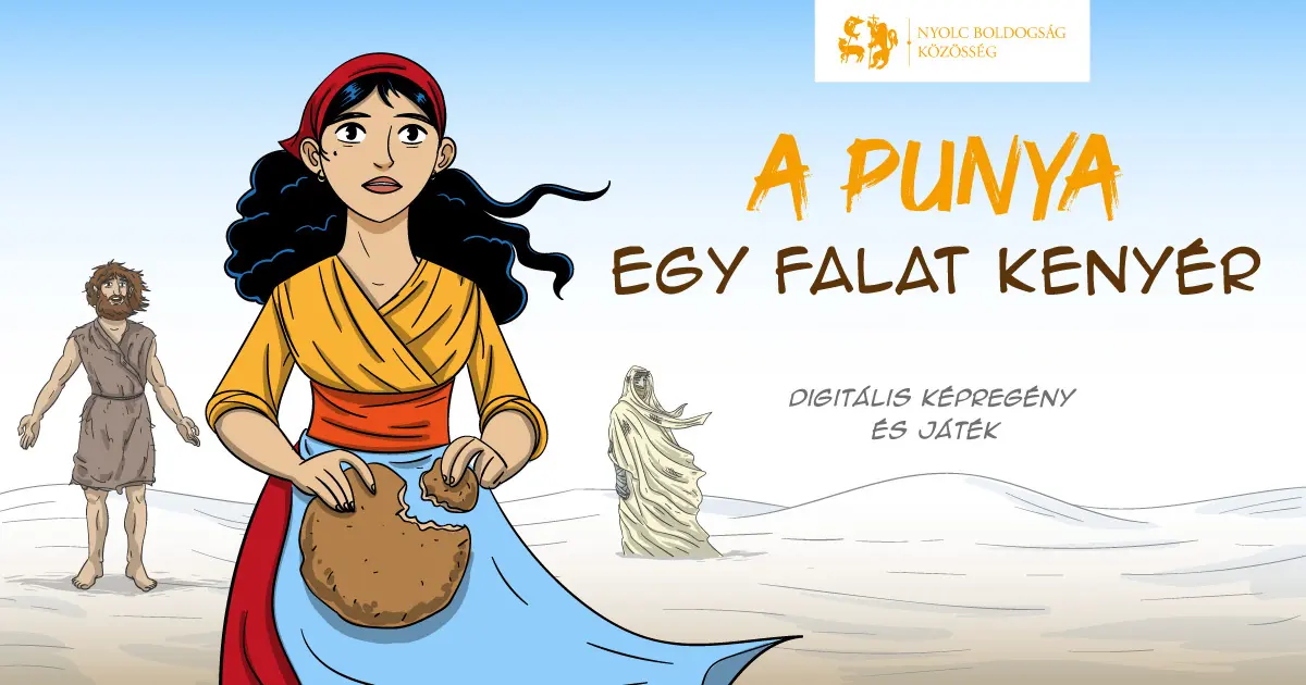 A punya – egy falat kenyér, digitális képregény és játék borítója